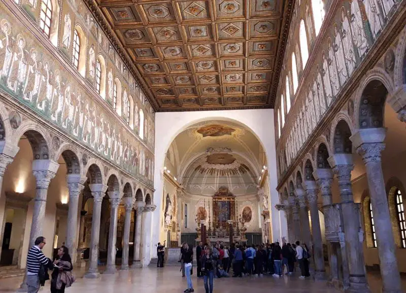 ravena: mozaici bazilika sant apollinare nuovo