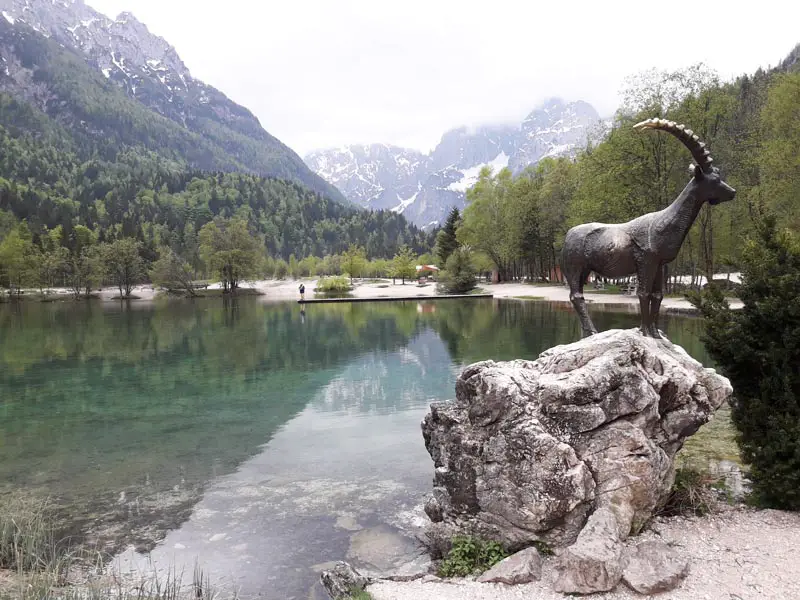 slovenija: jezero jasna