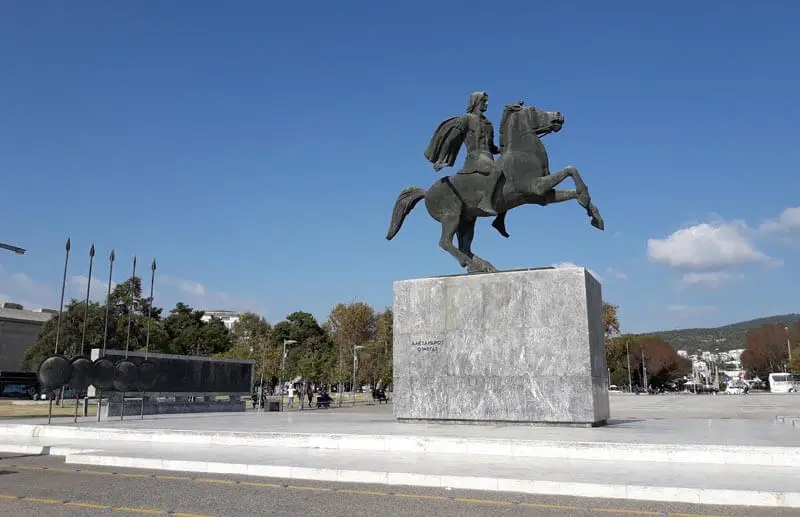 Grandioznost spomenika Aleksandru Makedonskom 
