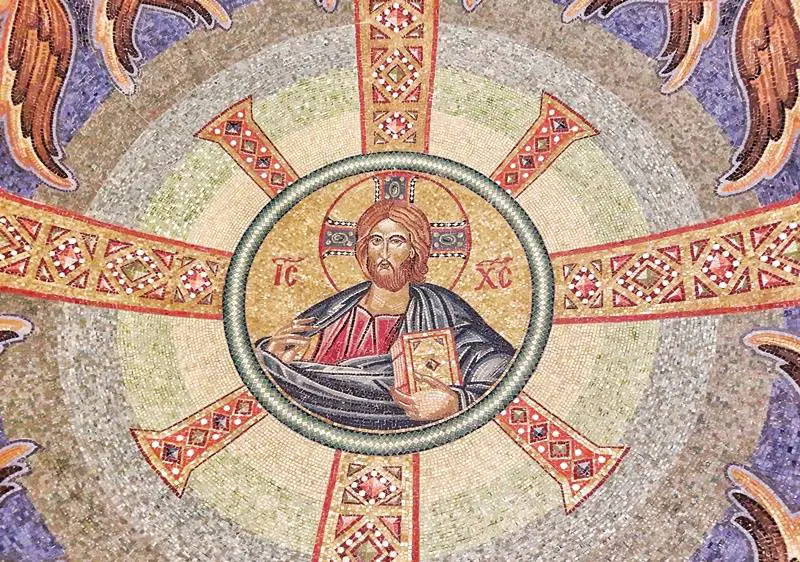 topola: oplenac crkva svetog djordja mozaik