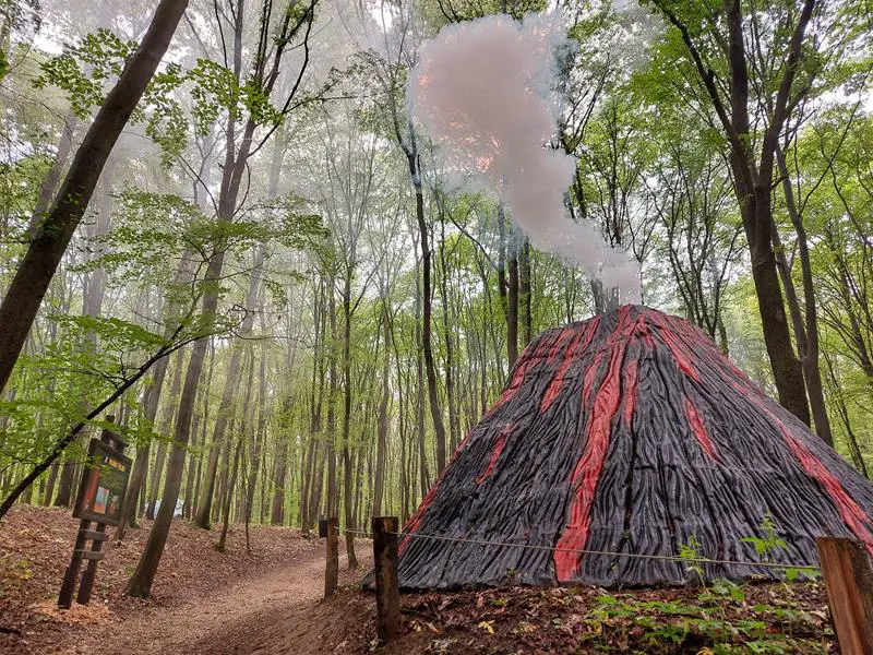 budimpesta: budakeszi dino park vulkan