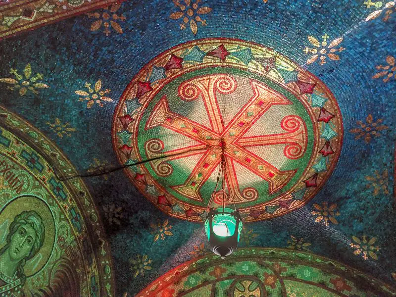 topola: oplenac crkva svetog djordja mozaici