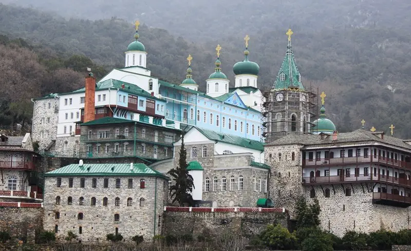 sveta gora: manastir pantelejmon