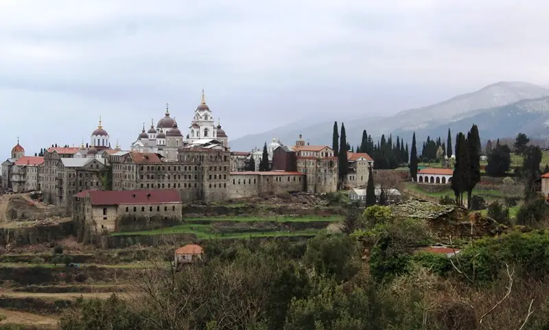 sveta gora: manastir pantelejmon